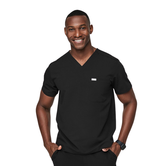 FIGS Leon Three-Pocket Scrub Top